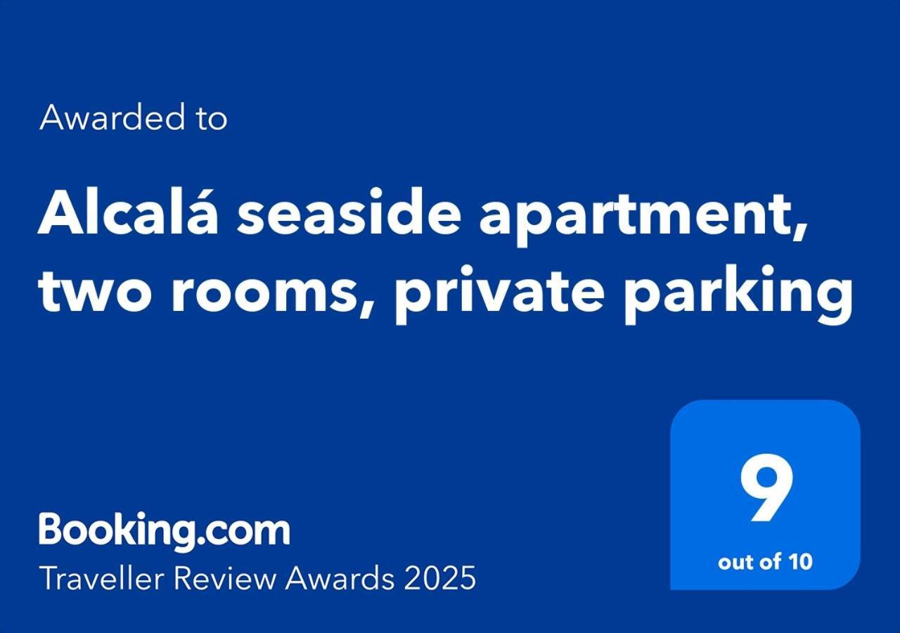 Alcala Seaside Apartment, Two Rooms, Private Parking Екстер'єр фото